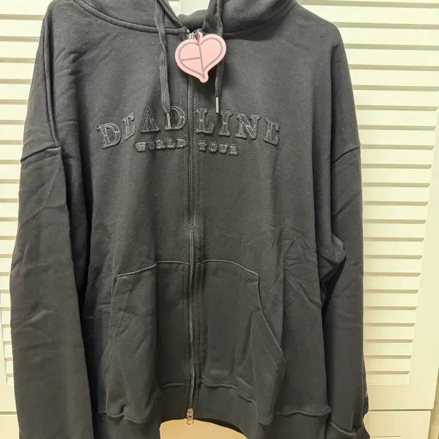 [BUNJANG] BLACKPINK Deadline Collaboration Zip-Up Hoodie / 블랙핑크 데드라인 집업후디팝니다