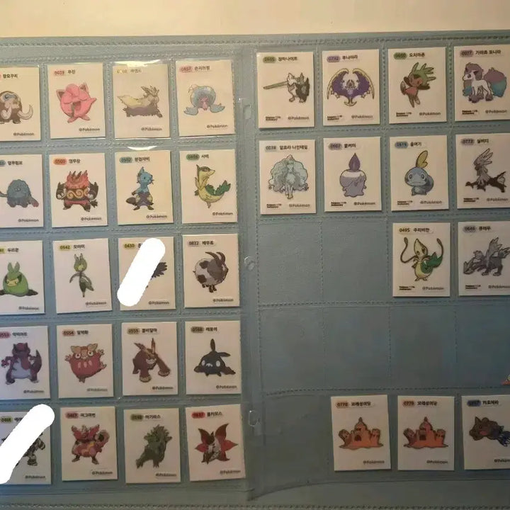 [BUNJANG] Pokemon Stickers / 포켓몬 띠부씰 개당 1000원