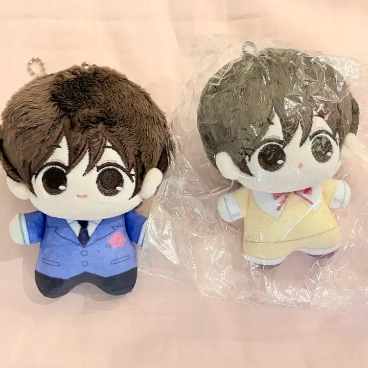 [BUNJANG] Ouran High School Host Club Haruhi 10cm Plush Doll Set / (2종 일괄) 오란고교 호스트부 사교클럽 10cm 하루히 인형
