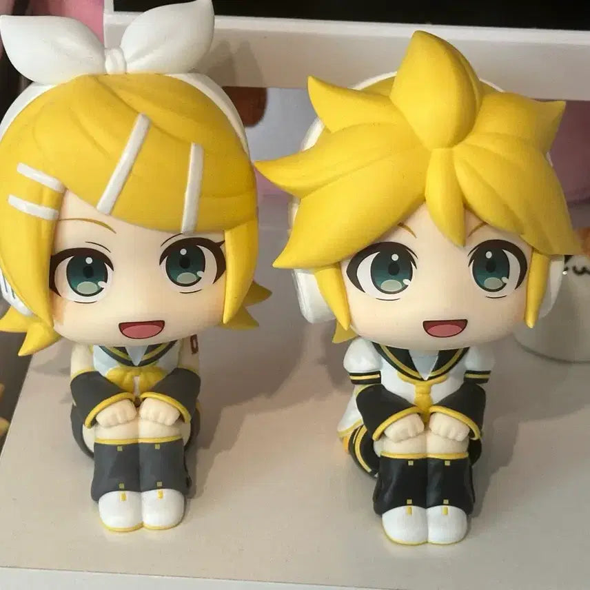 [BUNJANG] Kagamine Rin Len Lookup Figure Bundle Set / 특전 방석o) 카가미네 린 렌 룩업 피규어 양도 일괄
