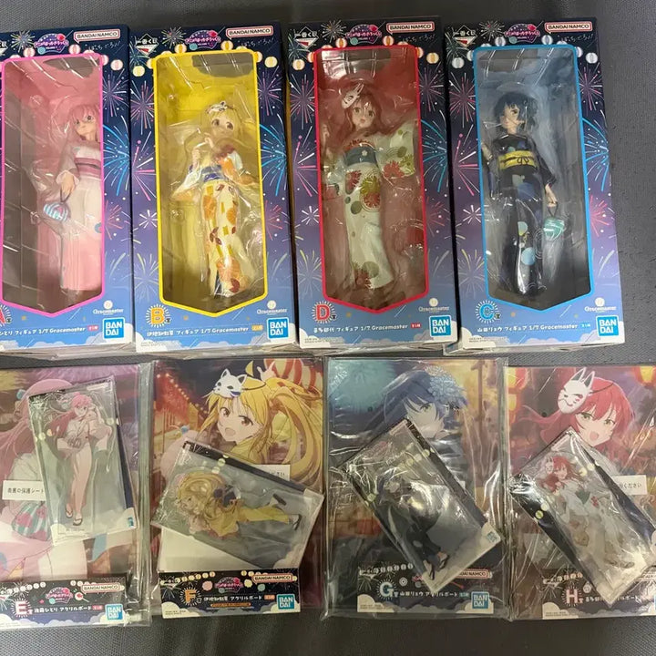 [BUNJANG] Bocchi the Rock! Ichiban Kuji A-H + I Prize Complete Set (Sealed) / [미개봉][일괄] 제일복권 봇치 히토리 A상 니지카 B상 료 C상 키타 D상 봇치더락