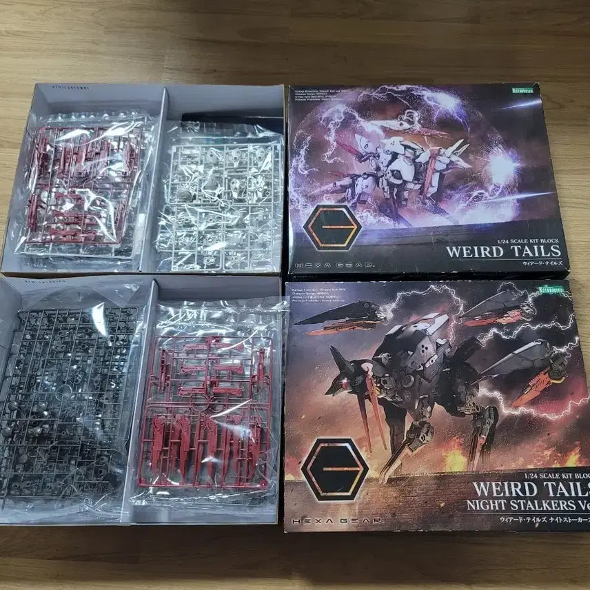 [BUNJANG] Kotobukiya Hexa Gear Weird Tales Set (2 Types) / <헥사기어> 위어드 테일즈 2종