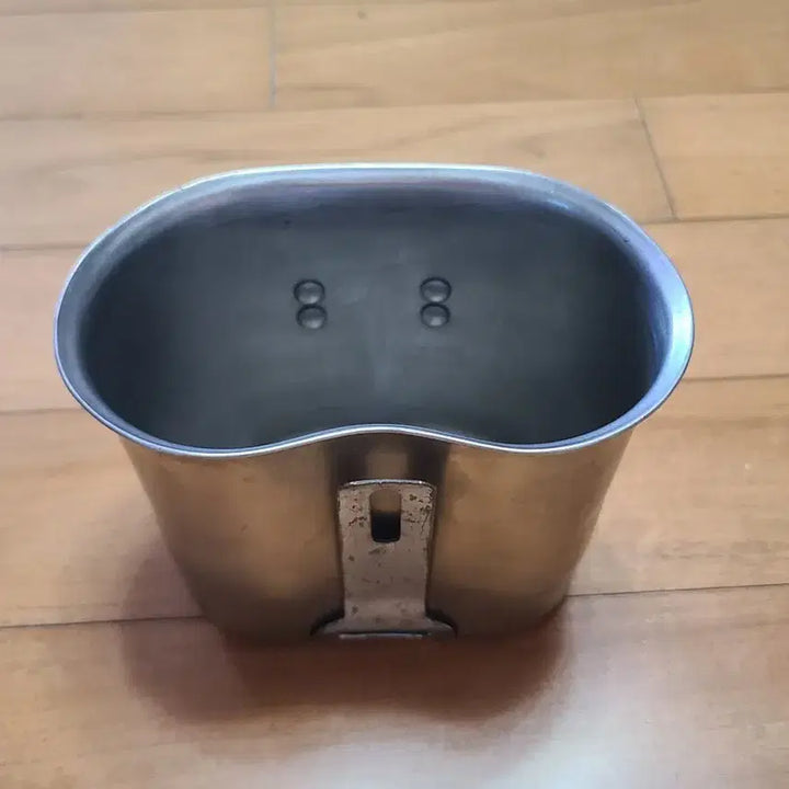 [BUNJANG] US Army Original Canteen Cup 1945 Stainless Steel / 미군 오리지날 캔틴컵 수통컵 1945