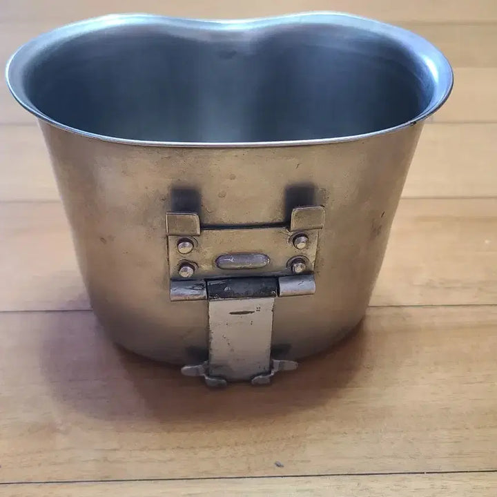 [BUNJANG] US Army Original Canteen Cup 1945 Stainless Steel / 미군 오리지날 캔틴컵 수통컵 1945