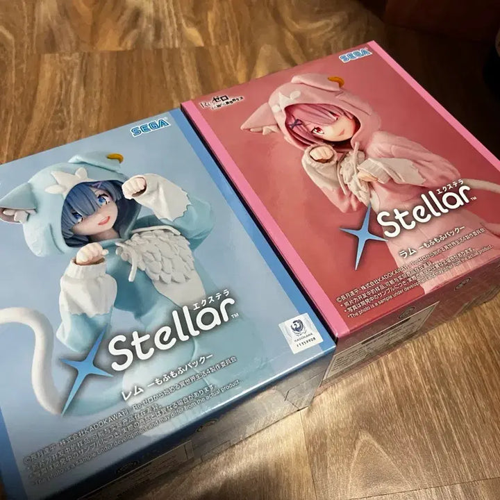 [BUNJANG] SEGA Re:Zero Ram/Rem Cat Hood Figure (Sealed) / SEGA Re:제로부터 시작하는 이세계 생활 Stellar 렘/람 피규어