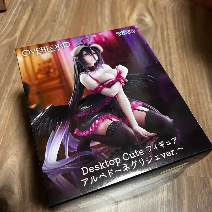 [BUNJANG] Overlord Albedo Negligee Figure - Desktop Cute Ver. / 오버로드 알베도 네글리제 피규어