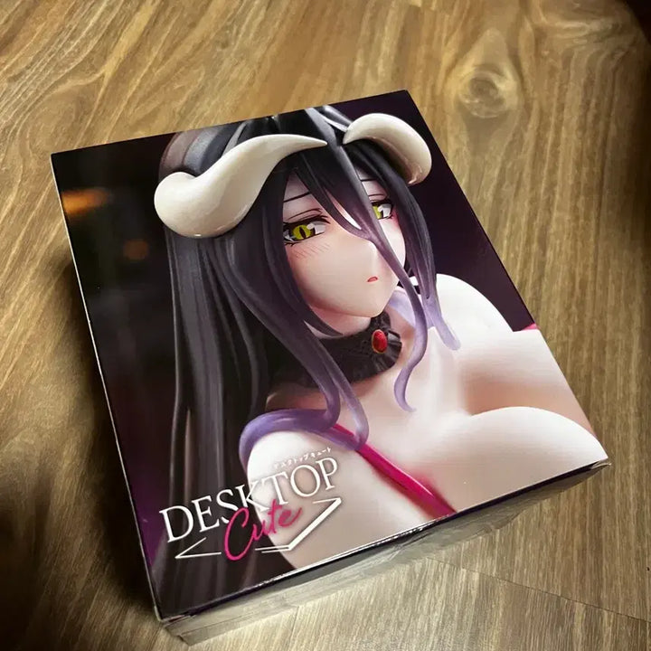 [BUNJANG] Overlord Albedo Negligee Figure - Desktop Cute Ver. / 오버로드 알베도 네글리제 피규어