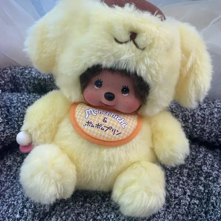 [BUNJANG] Sanrio Pompompurin Monchhichi / 폼폼푸린 몬치치 산리오