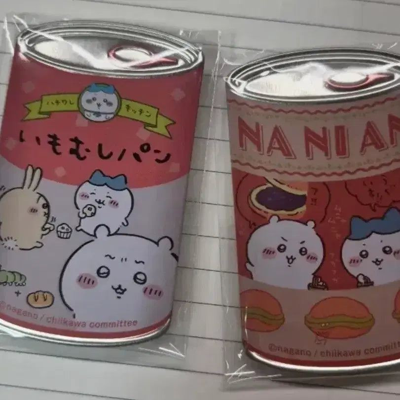 [BUNJANG] Chaiyka Can Badge Set / 차이카와 캔 뱃지 통조림