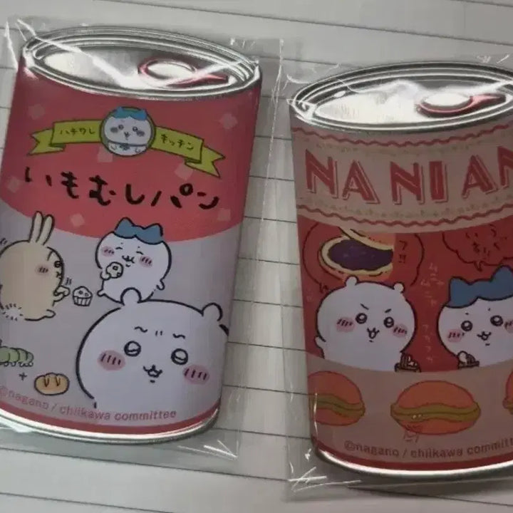 [BUNJANG] Chaiyka Can Badge Set / 차이카와 캔 뱃지 통조림