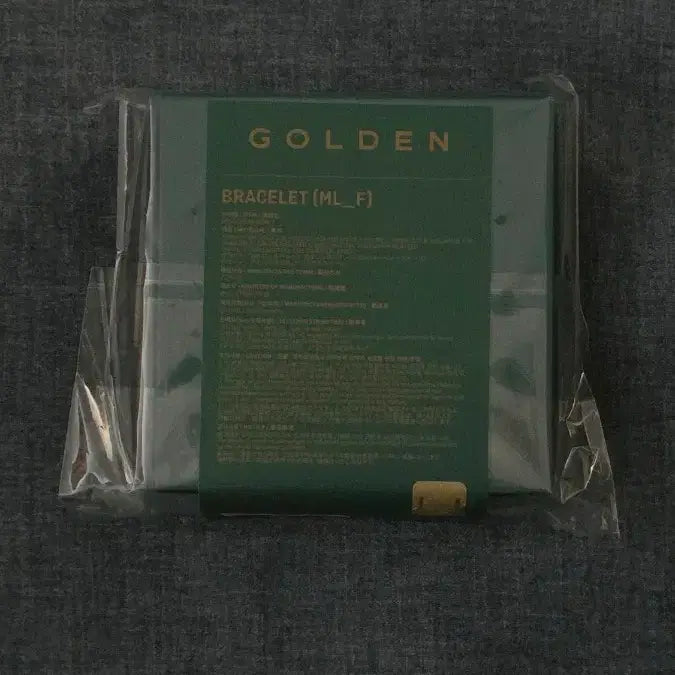 [BUNJANG] BTS Jungkook Golden Bracelet (Sealed) / 정국 골든 팔찌 JUNGKOOK GOLDEN bracelet