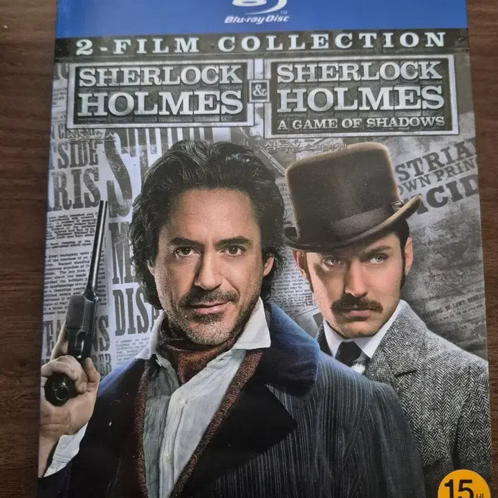 [BUNJANG] Sherlock Holmes 2-Film Collection Blu-ray / 셜록홈즈 2-Film Collection 블루레이