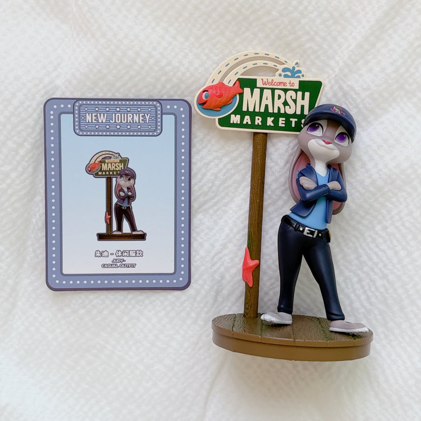 [BUNJANG] Toptoy Disney Zootopia 2 Judy Figure New / 탑토이 정품 디즈니 주토피아2 주디 피규어 새 상품