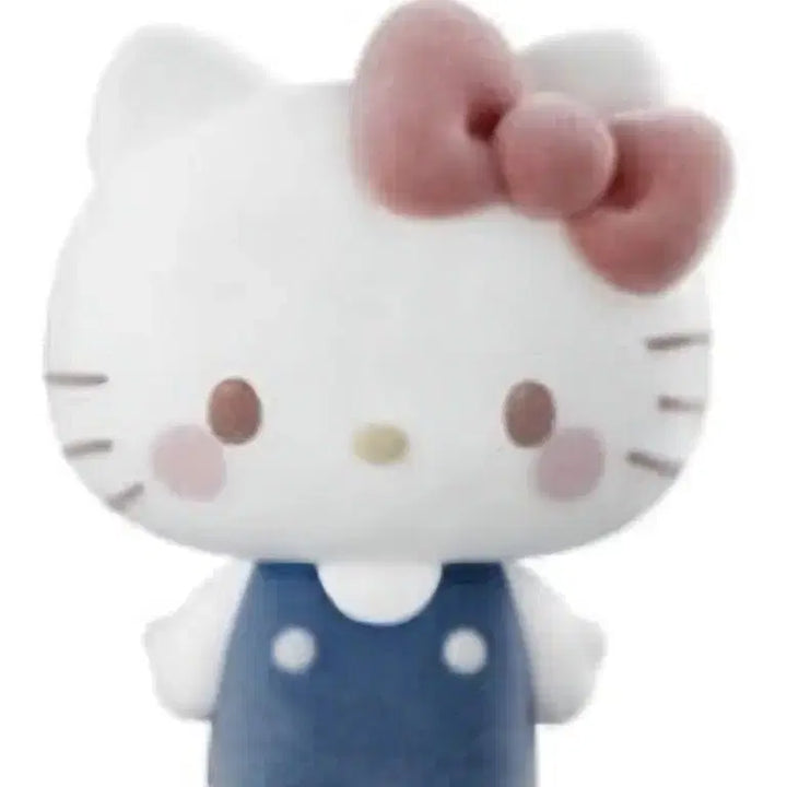 [BUNJANG] Bandai Sanrio Characters Flocked Doll Hello Kitty / 반다이 산리오 캐릭터즈 플로키돌 헬로키티