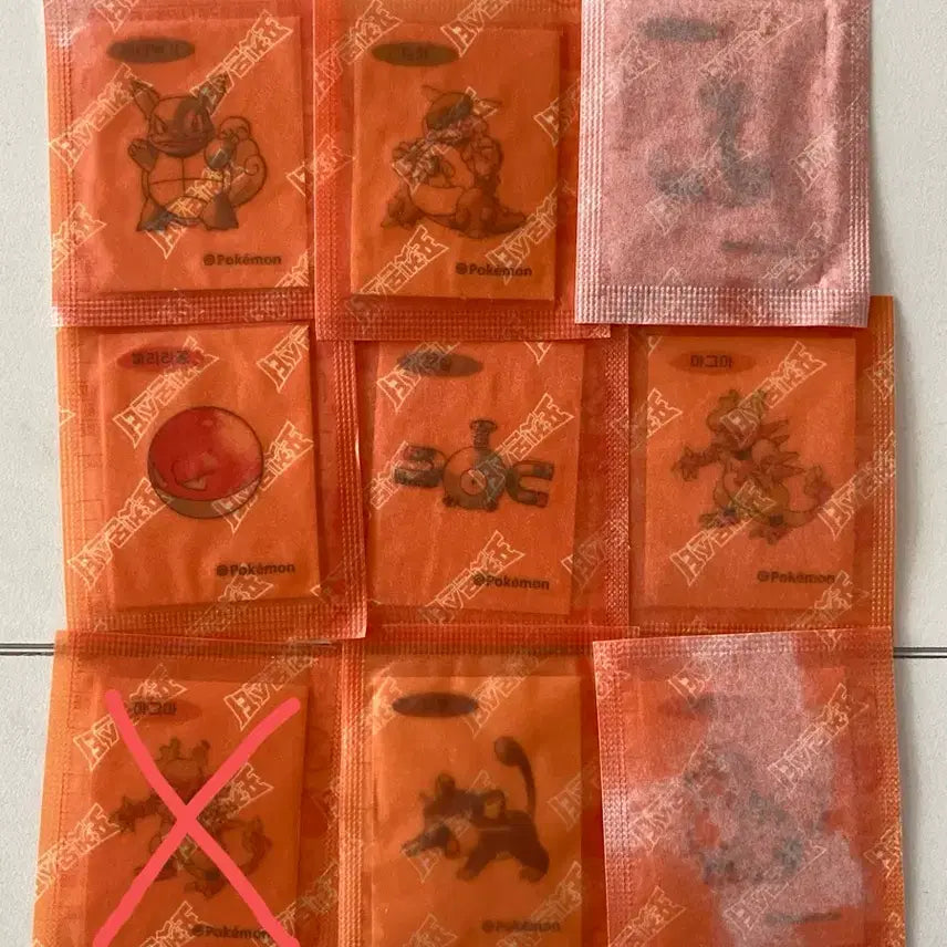 [BUNJANG] Pokemon 30th Anniversary Artwork Ttibu Seal Collection / 포켓몬 30주년 아트웍 띠부씰 (어니부기,미뇽,가디,찌리리공,꼬렛 등)