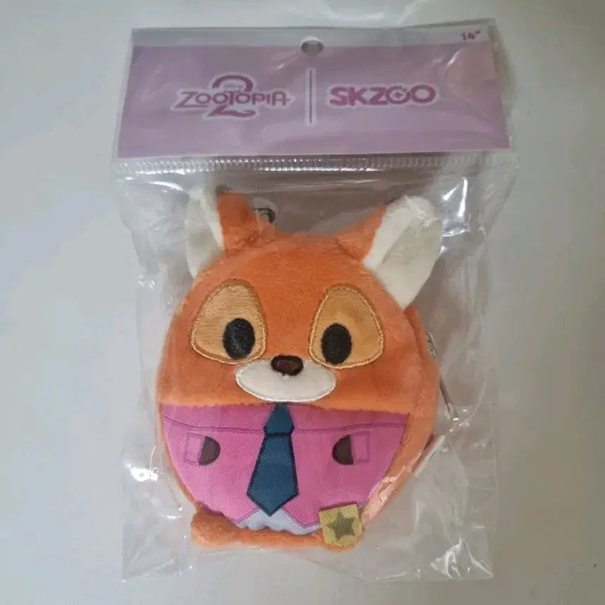 [BUNJANG] Zootopia Skijju Nick Plush Pouch (Sealed) / 주토피아 스키주 팝업 닉 플러시파우치(미개봉)