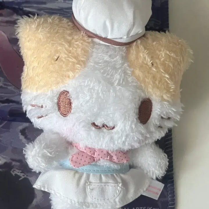 [BUNJANG] Sanrio Marshmallow Chef Mascot Plush / 산리오 마슈마로 스핀즈 요리사 마스코트 인형