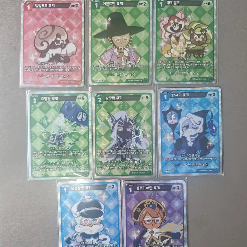 [BUNJANG] Cookie Run Kingdom Card Bundle Set (11 cards) / 쿠키런 킹덤 카드 11장 일괄 판매