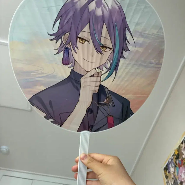 [BUNJANG] Kamishiro Rui Uchiwa Fan / 프세카 프로세카 카미시로 루이 우치와