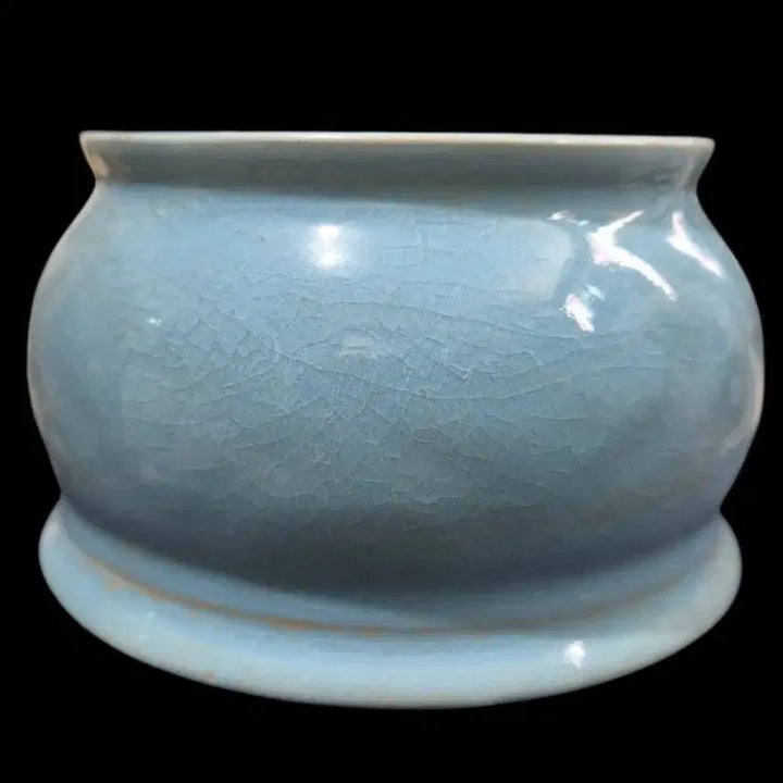 [BUNJANG] Song Huizong Ru Ware Blue Celadon Vase / 중국도자기 송휘종 여요