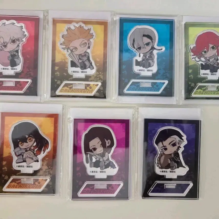 [BUNJANG] VCHUTA Tsutaya SD Acrylic Stand Bundle Set / [일괄] 가치아쿠타 츠타야 sd 아크릴스탠드