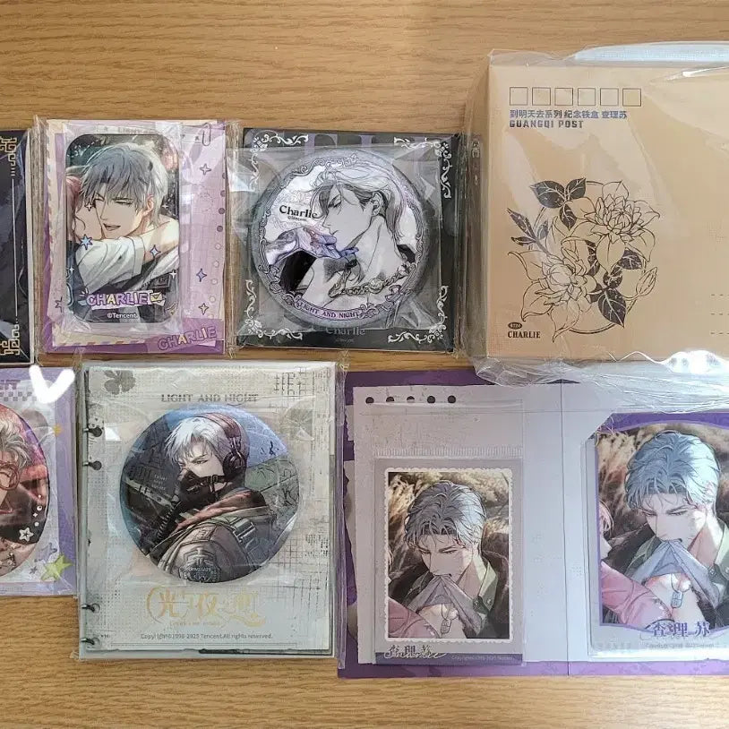 [BUNJANG] Lee Chaeyoung Love of Light and Night 4th Anniversary + 4 Badges Bundle Set / 빛과 밤의 사랑 차이수 4주년+뱃지4종 일괄판매