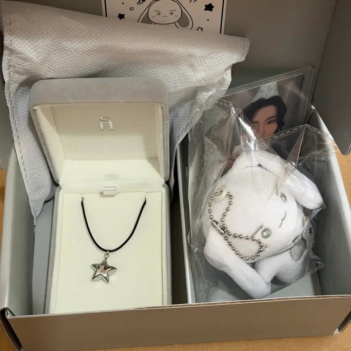 [BUNJANG] ATEEZ Seonghwa 2024 Birthday MD Silver Necklace / ateez 에이티즈 성화 2024 생일 MD 엠디 실버니 seonghwa