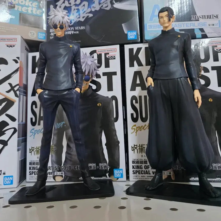 [BUNJANG] Jujutsu Kaisen Gojo &amp; Geto Bundle Set Figures / 일괄) 고죠,게토 피규어 일괄로 판매 합니다. (덤O) -킹오브아티스트