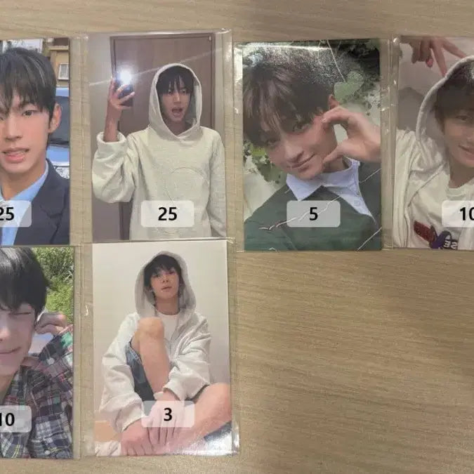 [BUNJANG] TWS Sparkling Blue Pop-up Photocard Dohoon Hanjin Jihoon / 투어스 스파클링블루 팝업포카 도훈 한진 지훈