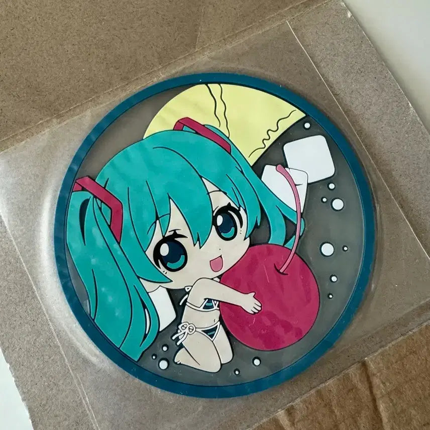 [BUNJANG] Hatsune Miku Clear Coaster / 하츠네 미쿠 클리어 코스터