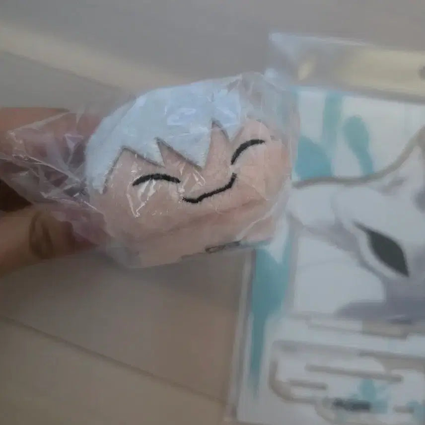 [BUNJANG] Bleach Gin Ichimaru Tsumu Plush + Jump Shop Acrylic Stand / 블리치 이치마루긴 쯔무 누이 + 점프샵(중프샵) 아크릴스탠드