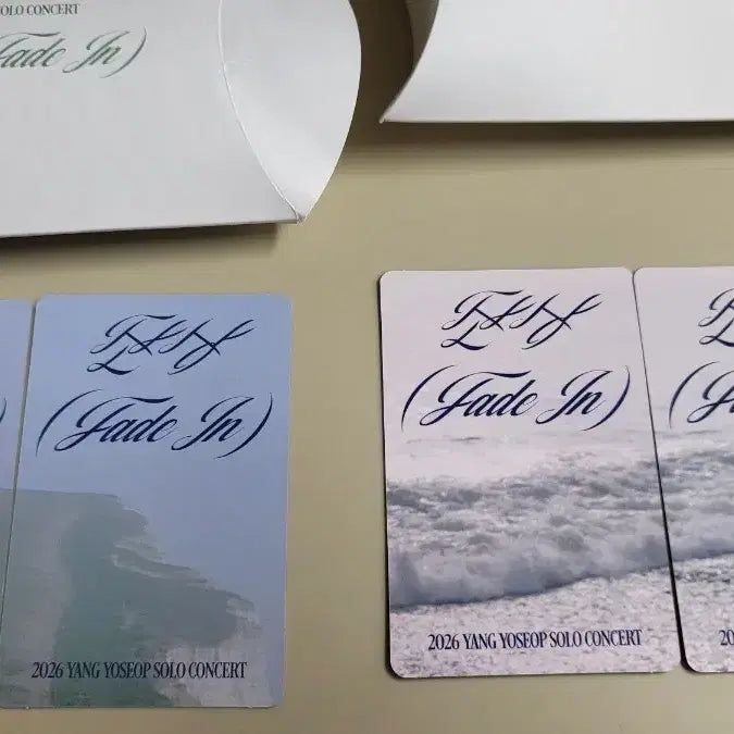 [BUNJANG] Highlight Yang Yo Seop 2026 Solo Concert Photocard / 양요섭 2026 솔로 콘서트 포토카드