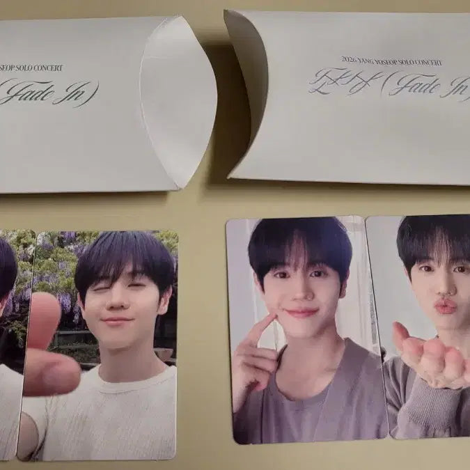 [BUNJANG] Highlight Yang Yo Seop 2026 Solo Concert Photocard / 양요섭 2026 솔로 콘서트 포토카드