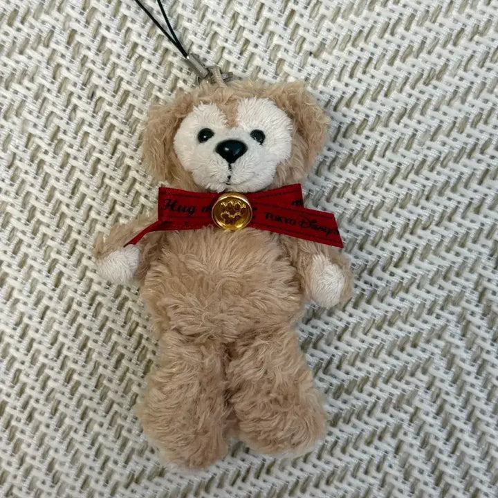 [BUNJANG] Disney Duffy Friends Duffy Plush Keychain Strap / 디즈니 더피 프렌즈 더피 인형 키링 스트랩