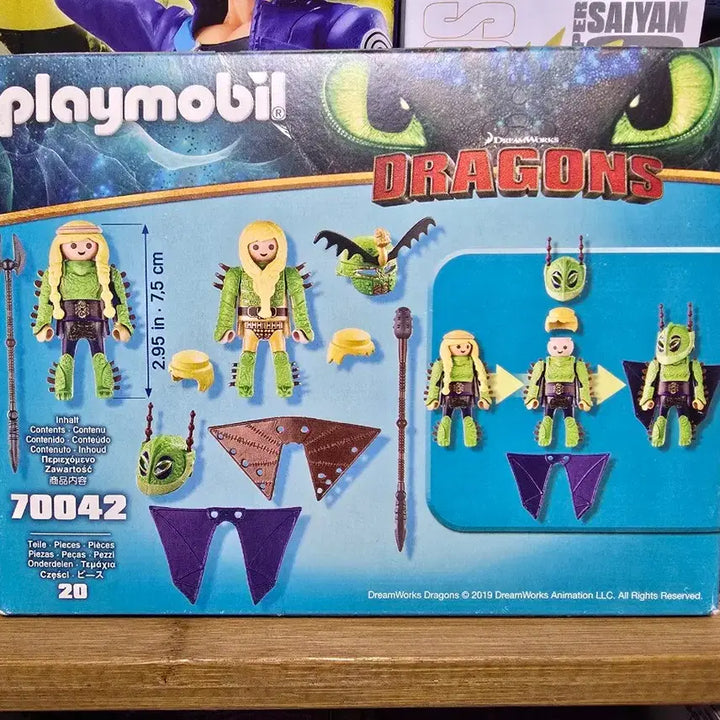 [BUNJANG] Playmobil 70042 How to Train Your Dragon Ruffnut &amp; Tuffnut Figure Set (Sealed) / 플레이모빌 70042 드래곤길들이기 쌍둥이 러프넛 터프넛 슈트 피규어 미개봉 판매합니다.