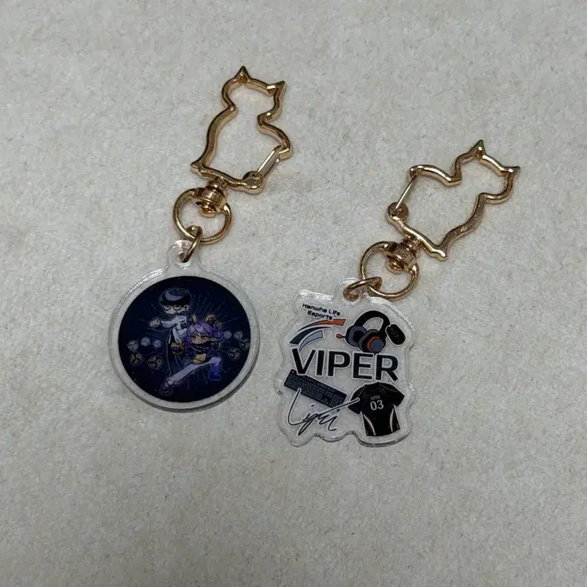 [BUNJANG] HLE Viper "Yeokjogeong" Keyring Set / BLG 한화생명e스포츠 바이퍼 역조공 키링 hle viper