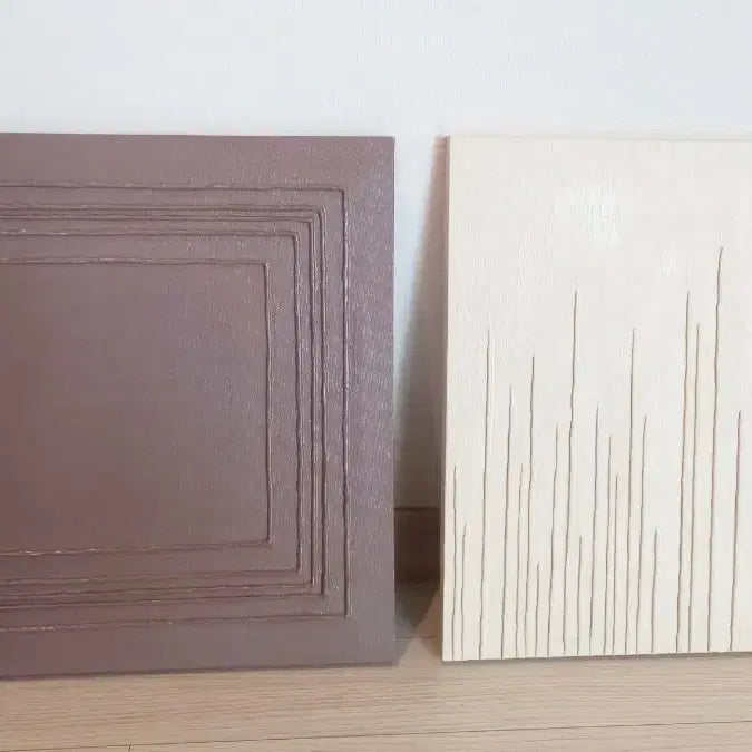 [BUNJANG] Two Three-Dimensional Oil Paintings / 입체유화그림