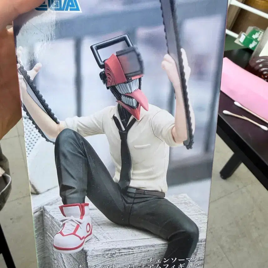 [BUNJANG] Chainsaw Man Denji Sega Noodles Stopper Figure / 체인소맨 덴지 세가 누들스토퍼 피규어