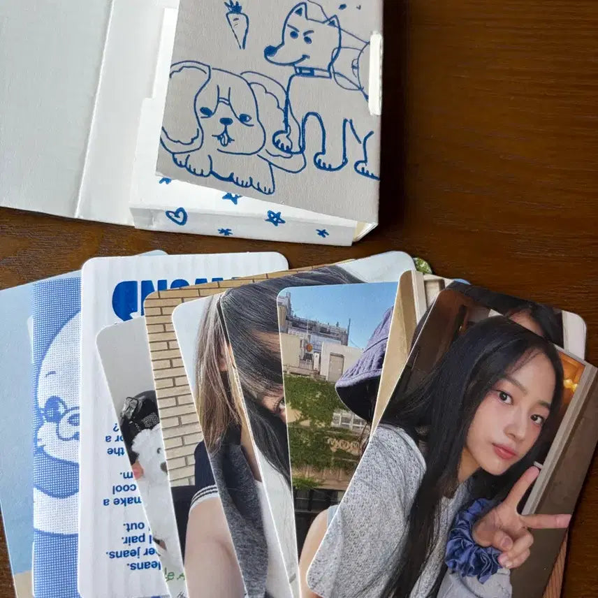 [BUNJANG] NewJeans Blue Book Weverse Album Ver. B Bundle Set Photocard / 뉴진스newjeans 블루북위버스앨범 B버전 뉴진스앨범일괄포카