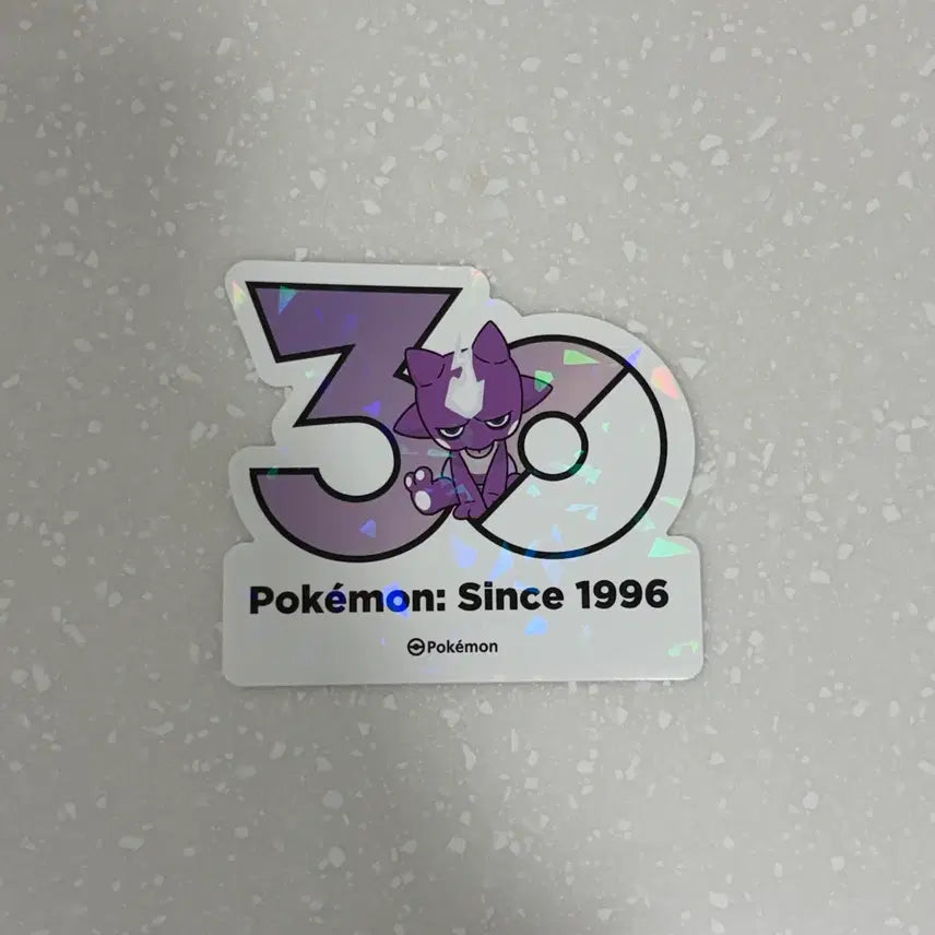 [BUNJANG] Pokemon 30th Anniversary Sticker Set - Illezan / 포켓몬 30주년 스티커 일레즌