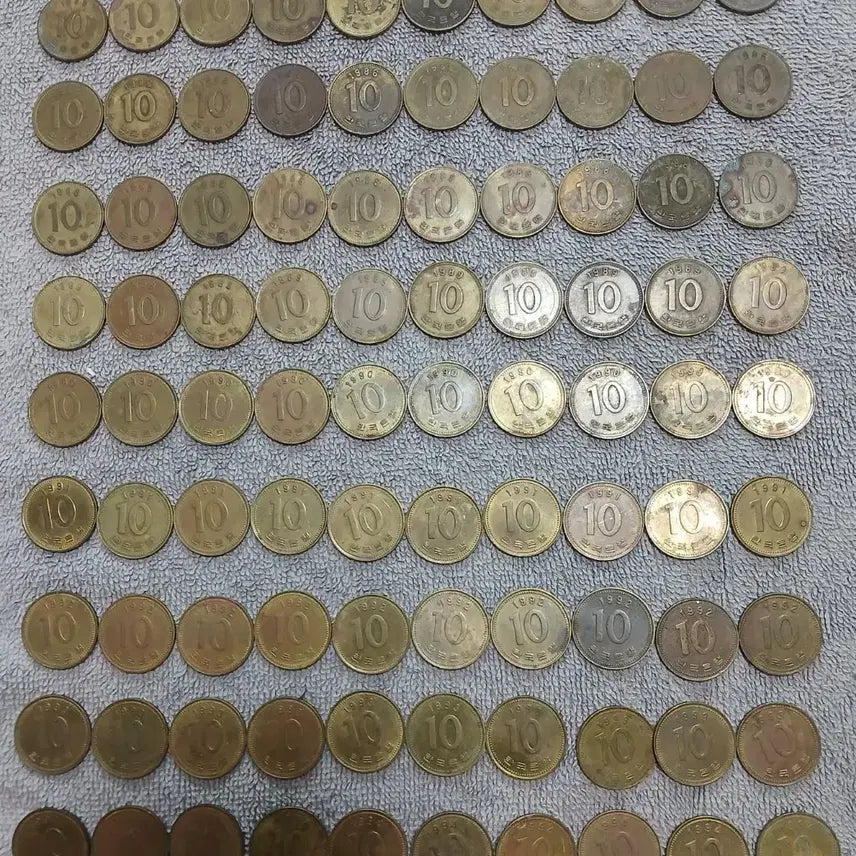 [BUNJANG] 1985-1994 Korean 10 Won &