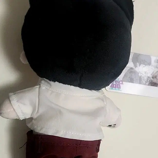 [BUNJANG] Mob Psycho 100 Mob 20cm Plush Doll (Includes Outfit and Card) / 모브사이코100 몹싸 모브 속성 20cm 솜인형 솜깅이 판매(옷, 카드포함)