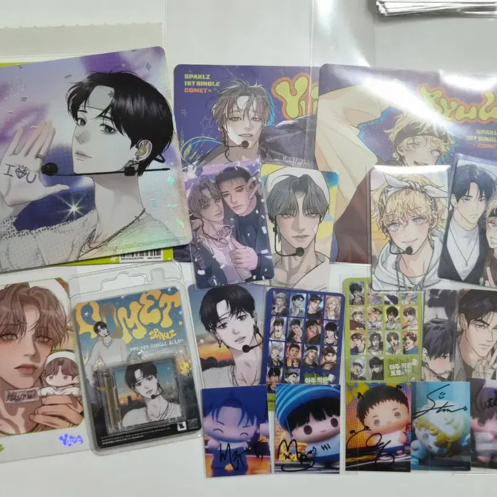 [BUNJANG] Team Rejin A-Bak "Sparkles" Salon de Bon Beyond Goods Bundle Set / 팀레진 아밝 스파클즈 살롱드르봉 비욘드 등 굿즈 일괄 판매