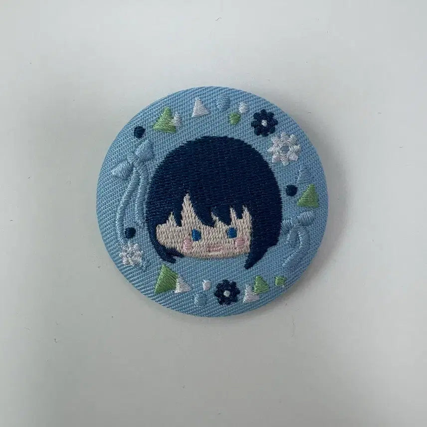 [BUNJANG] Project Sekai Embroidered Can Badge Haruka / 프로세카 자수 캔뱃지 하루카