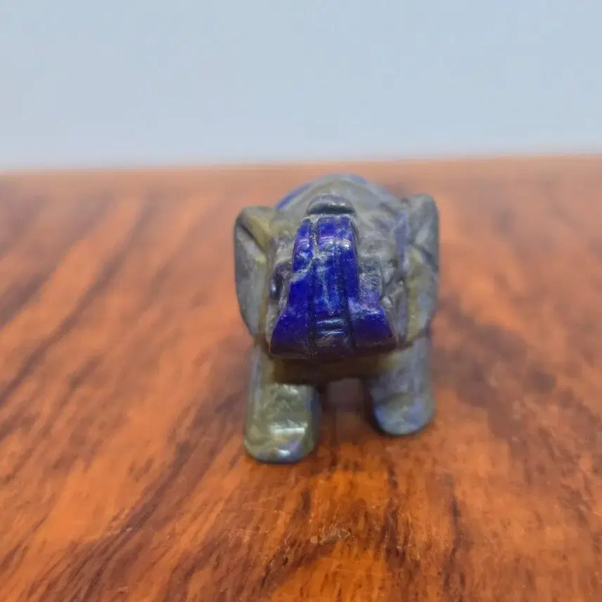 [BUNJANG] Lapis Lazuli Baby Elephant Mineral Stone / 26081234 좋은 기운을 내뿜는 라피스라줄리 청금석 아기 코끼리 광물 수석 팝니다