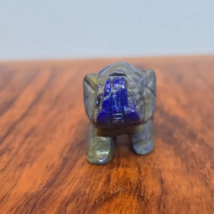 [BUNJANG] Lapis Lazuli Baby Elephant Mineral Stone / 26081234 좋은 기운을 내뿜는 라피스라줄리 청금석 아기 코끼리 광물 수석 팝니다