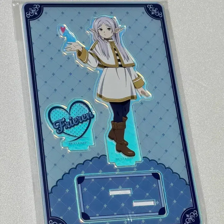 [BUNJANG] Sousou no Frieren Frieren Aurora Hologram Acrylic Stand / 급처 장송의프리렌 프리렌 오로라 홀로그램 프리렌 손하트 아크릴스탠드