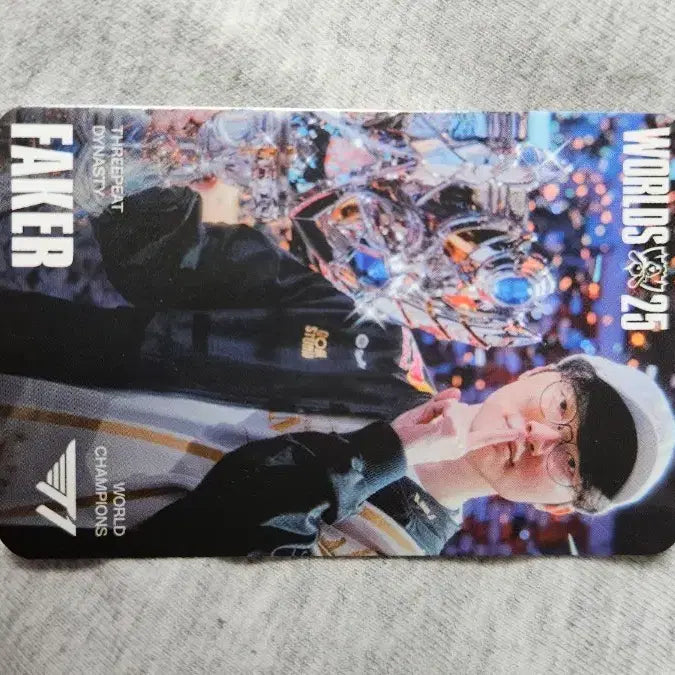 [BUNJANG] Faker Worlds 25 Photocard / 페이커 월즈25 포토카드