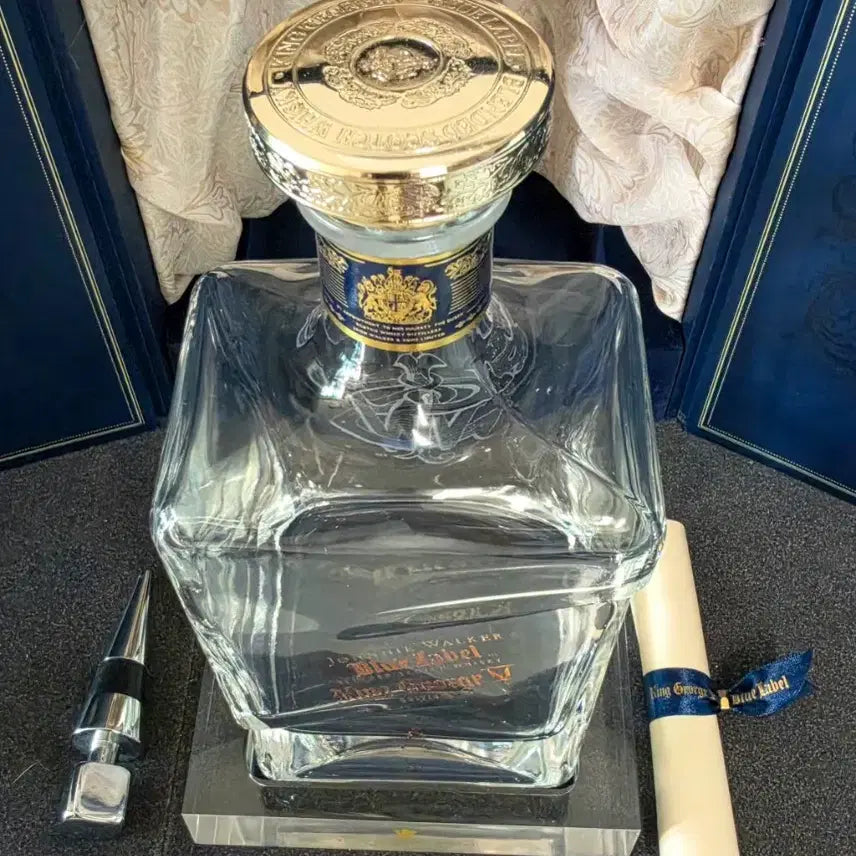 [BUNJANG] Johnnie Walker King George V Whisky Empty Bottle Set / 조니워커 킹 조지 5세 위스키 750ml 공병
