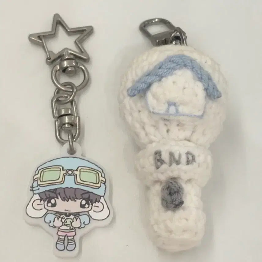 [BUNJANG] Kim Buchon Wonder Stick Knit Keychain / 김부쫀님 키링 원더스틱 뜨개키링